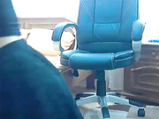 So pretty brunette milf wife make hot blowjob while fingering herself,holy fuck!