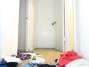 Hot brunette is getting cumshot