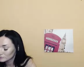 Busty woman is masturbating
