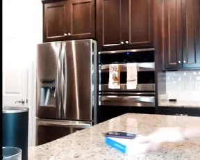 Horny girlfriend enjoys sex at home