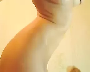 Blonde wife gets her pussy slammed from behind