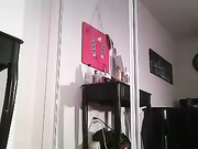 Blonde is handling a dick