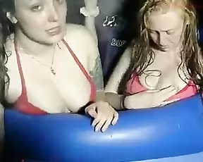 love_april_ fun in pool with friend(s)