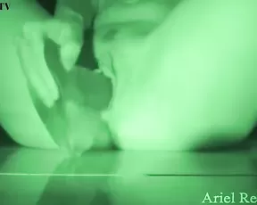 Ariel Rebel night vision dildo BJ
