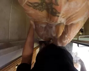 Nikki Simms shower