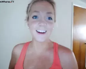 Preggo gets naked