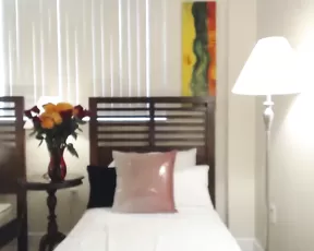 Big breasted blonde titty-fucking on cam