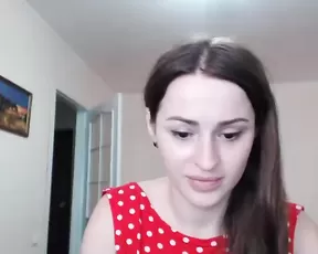 Teen in a colorful bath-robe gets drilled up