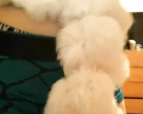 Sexy thing opens up her legs