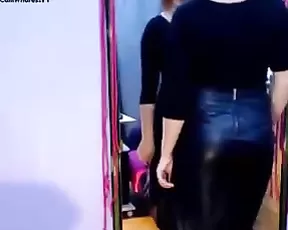 xcleo shows her great tits and pussy