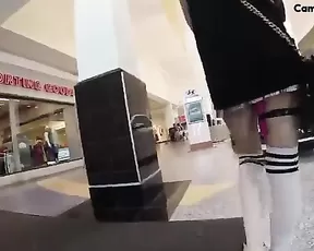 Lana Rain Public Vibrator and Uber Mastrubation