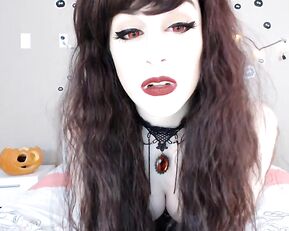 Kati3kat sexy vampire girl webcam show