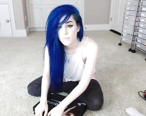 Kati3kat blue hair girl free webcam show