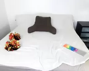 Chroniclove dirty sexy slim brunette in stockings webcam show