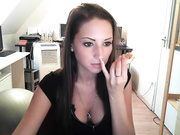 Sexyofficegirl beautiful slim teen fingering webcam show