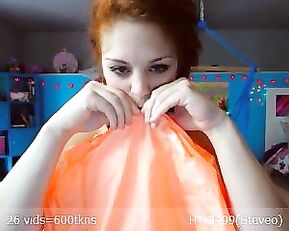 MissMolly_ sweet redhead teen show big tits and pussy free webcam show