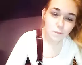 Covering young face with cum outdoors!