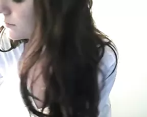 Superbe rousse se masturbe