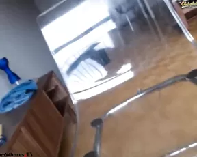 Sexy wife stripping on cam