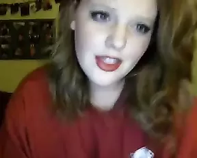 Sperm river on her boobs