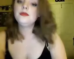 Sperm river on her boobs
