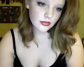 Sperm river on her boobs