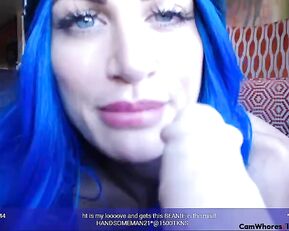 Blue haired Jennyness
