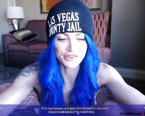 Blue haired Jennyness
