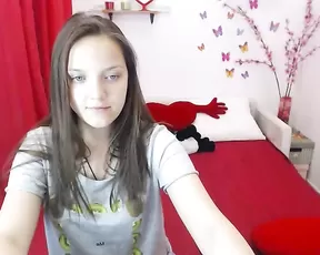 A sexy slut is cumshot