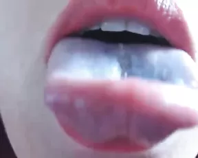 Blonde with great tits gets cummed on