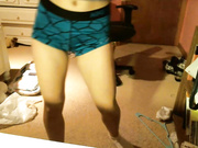 Flirtygirlyy sexy teen naked girl show hairy pussy webcam show