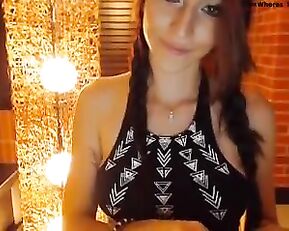 Gianamakenzie sexy teen girl hot masturbate pussy webcam show