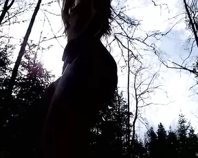 Wendyfors - Double Penetration In a Forest
