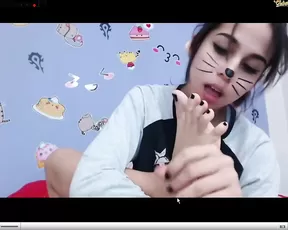 honeycornett feet suck