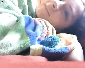 She Gets Caught in the Act