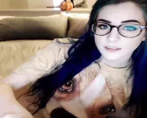 Kati3kat sucking dildo in bath webcam show