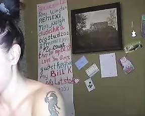 Top heavy girl shows off