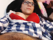 Teen is bending over to take on a cock