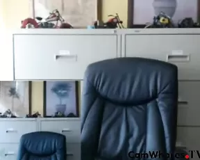 Bella Torez masturbating at work