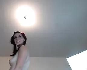 Experienced blonde sucking slim cock