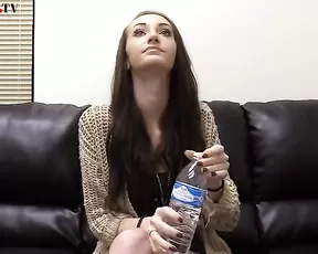 Teen\'s First Time Anal On Casting Couch