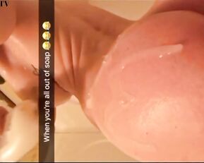 Allison Parker is taking a sexy shower