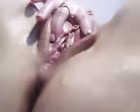 Sperming the redhead slut on the face