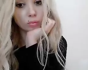 Lovely skinny thing poses for the camera