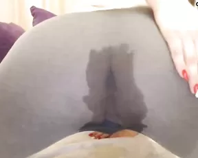 Cute blonde is showing her body