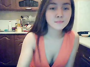 Busty amateur lady loves to gag