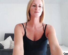 Tall sexy milf with great legs masturbates - private 1