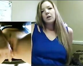 AmyMadison office squirt