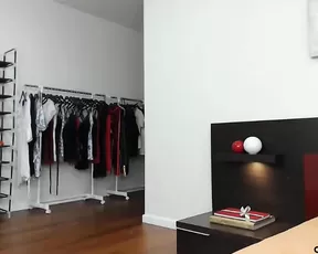 pussyasiancat fucks her ass in ballet heels