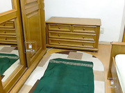 He pumps everything in her mouth